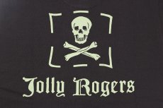 画像4: FREEWHEELERS & CO. [U.S.NAVY "Jolly Rogers" VF-17 HENLEY NECKED LONG SLEEVE SHIRT #2435002 JET BLACK size.36,42,44] (4)