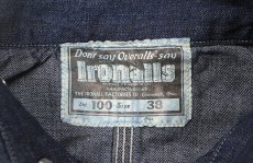 画像4: FREEWHEELERS & CO.【予約商品/8月頃〜再入荷予定】 ["Lot 100 DENIM JACKET" THE IRONALL FACTORIES CO. #2511001 10oz INDIGO DENIM size.42,44] (4)